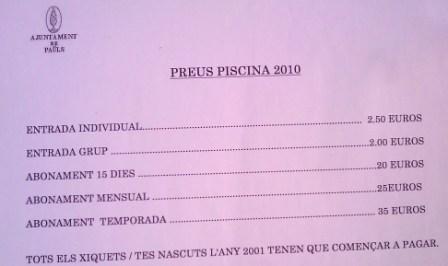 Preus piscina 2010